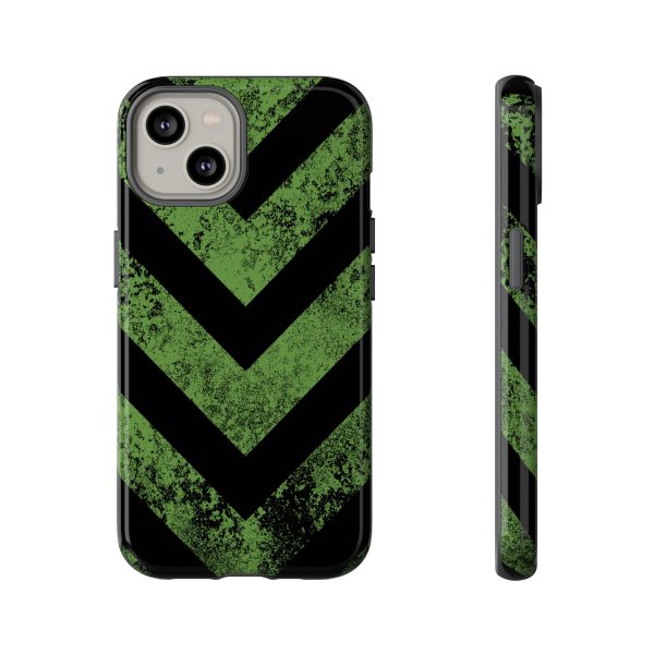 Durable Phone Case with Chevron Design - Image 5