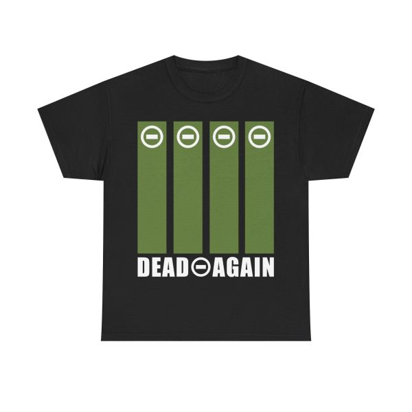 Dead Again Men's T-Shirt - Iconic Scrims Design Front/Only