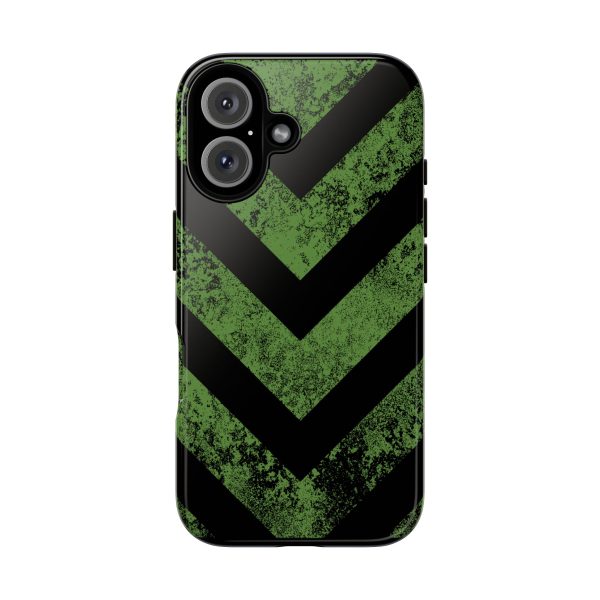 Durable Phone Case with Chevron Design