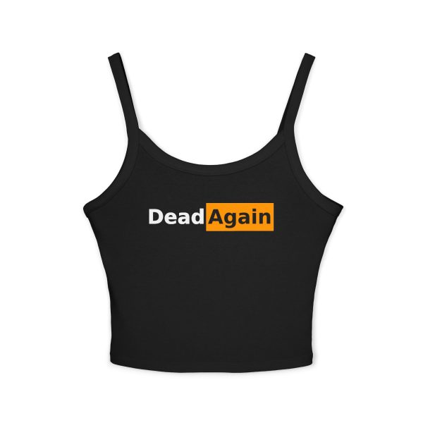 Dead Hub Women’s Fitted Tank – Dead Again Tribute (Front Only)