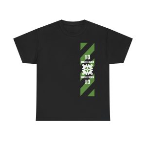 Dead Again 2025 Tour Shirt – Green Stripe Logo Tee