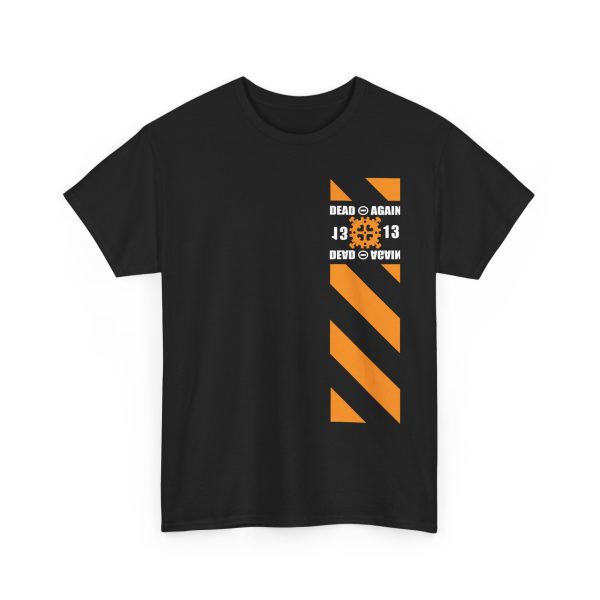 Dead Again 2025 Tour Shirt – Orange Stripe Logo Tee - Image 3