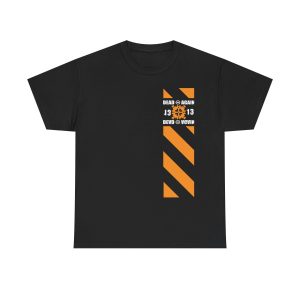Dead Again 2025 Tour Shirt – Orange Stripe Logo Tee