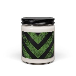 DEAD ⊖ AGAIN Distressed Chevron Soy Candle