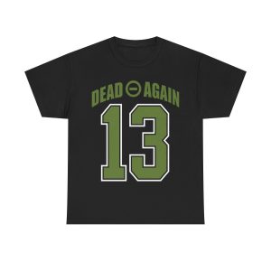 DEAD ⊖ AGAIN Negative 13 Jersey Style Shirt