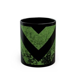 DEAD ⊖ AGAIN Distressed Chevron Mug